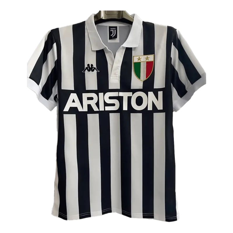 a689b9dd59 1984-85 Juventus Retro Home Jersey - Image 1