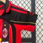 Kids AC Milan Retro Jersey Home Kits 2006-07 - Image 3