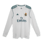 Adidas Real Madrid Retro Home Long Sleeve Jersey 2017-18