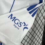 Real Zaragoza Home Kid Kits Youth Apparels Soccer Jersey 24-25 - Image 9