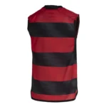 CR Flamengo 2023/24 Training Vest Red&Black - Image 2