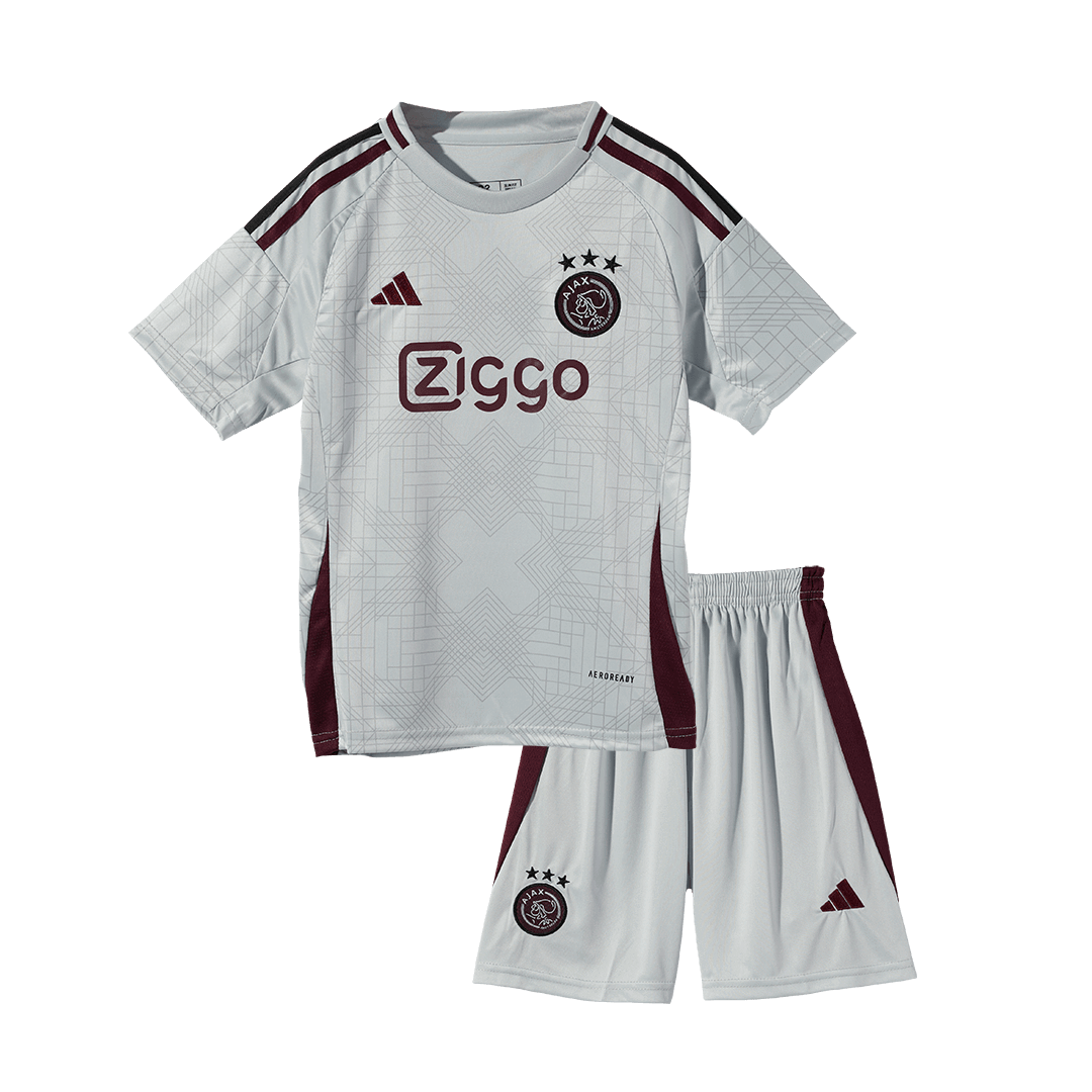 ae19123d93 Kids Ajax Custom Third Away Soccer Kits 2024-25 - Image 1