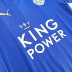 Leicester City 2015/16 Retro Home Jersey - Image 8