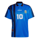 Retro Argentina Nation Jersey #10 Away Soccer Uniform Kids And Adult Kit 1994 - Image 2