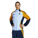 Real Madrid Men's Training Jacket Blue 2024-2025 - Image 4