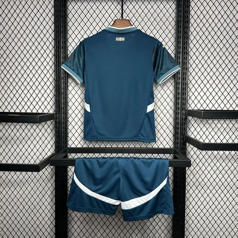 b0001bc3fb 24-25 Marseilles Away Soccer Kids Kit Jersey+Shorts - Image 3