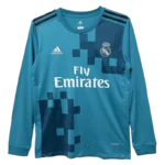 Real Madrid Retro Long Sleeve Jersey Third Away 2017-18