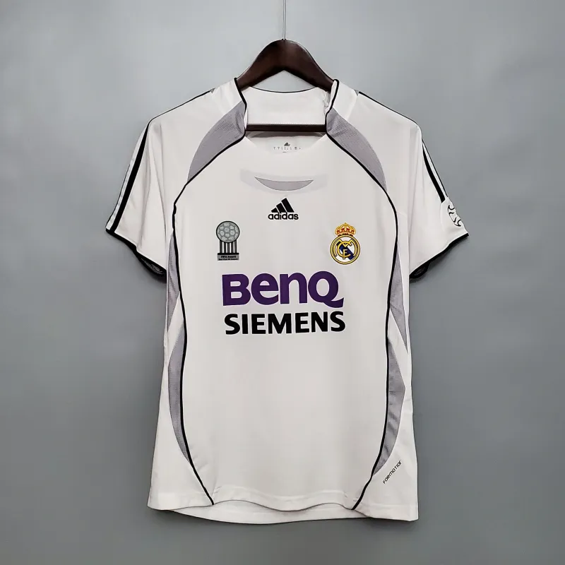 b20296aef8 Real Madrid Retro Jersey Home 2006-07 - Image 3