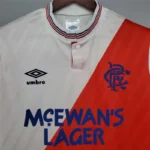 Glasgow Rangers 1987/88 Retro Jersey Away - Image 3