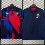 Barcelona Club 2023-24 Co Branded Double Sided Windbreaker - Image 2