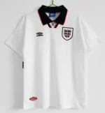 England 1994/95  Retro Soccer Jersey Home - Image 3