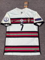 Portugal Ronaldo Cr7 Retro Jersey Soccer Shirt 2020 - Image 2
