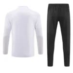 2023-24 Kids AC Milan Zipper Sweatshirt Kit(Top+Pants) White - Image 2