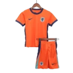 2024  Kids Netherlands Nation Home Jersey Kit Euro - Image 3