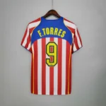 F.TORRES #9 Atletico Madrid Retro Jersey Home 2004-05 - Image 3