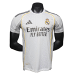 Real Madrid Home Soccer Jersey Player Version Shirt 25-26 - Image 2