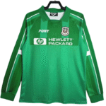 Retro Tottenham Hotspur 1997-99 Green Goalkeeper Long Sleeve Jersey