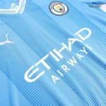 Manchester City 2023/24 Home Long Sleeve Jersey - Image 7