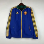 2023-2024 Manchester United Reversible Windbreaker（Blue-Green）Soccer Jersey 1:1 Thai Quality - Image 8
