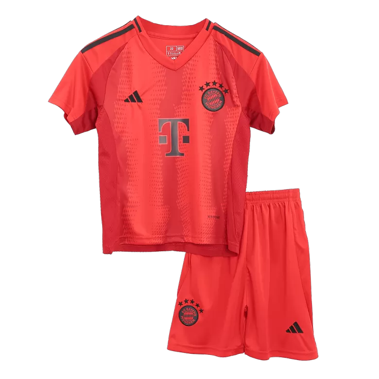Kids Bayern Munich Custom Home Full Soccer Kits2024/25 - bestsoccerstore