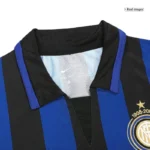 07-08 Inter Milan Retro 100th Anniversary Home Jersey - Image 5