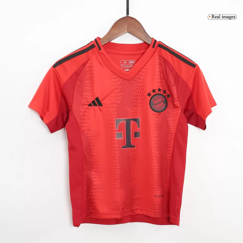 Kids Bayern Munich Custom Home Full Soccer Kits2024/25 - bestsoccerstore