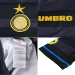 Inter Milan Ronaldo #10 Retro 1997-98 Jersey Europa League Away - Image 5