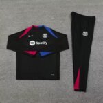 Nike Men Barcelona Long Sleeve Soccer Training Kits 24-25 - Image 3