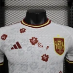 2024 Spain White Special Player Version Jersey - Image 4
