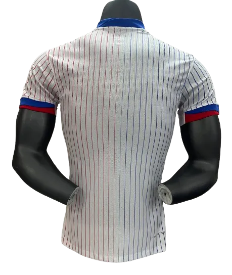 c91c533e73 2024 France Nation  Away Jersey Player Version Euro - Image 2