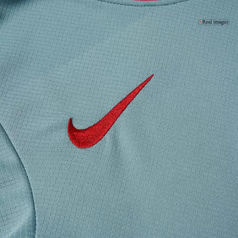 Kids Atletico Madrid Custom Away Full Soccer Kits2024/25 - bestsoccerstore