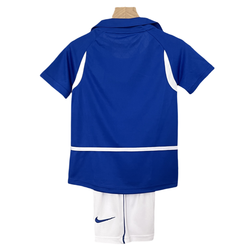 c9c7c8d1 Kids Brazil World Cup Away Retro Kits 2002 - Image 2