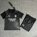 Y3 Real Madrid 24-25 Kids Kits Black Youth Apparels Jersey - Image 5