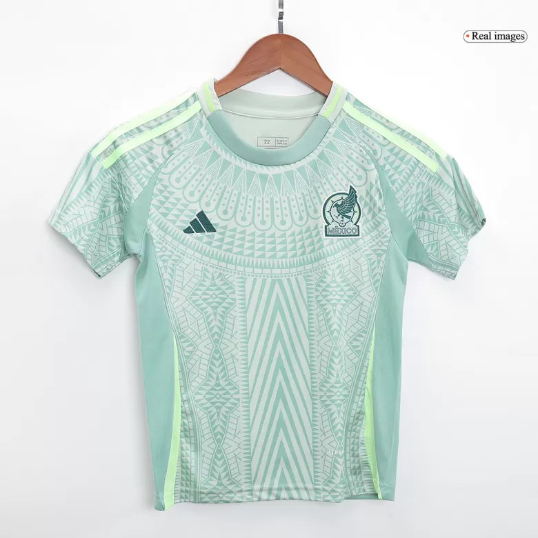Kids Mexico Copa América Away Soccer Kits 2024 - bestsoccerstore