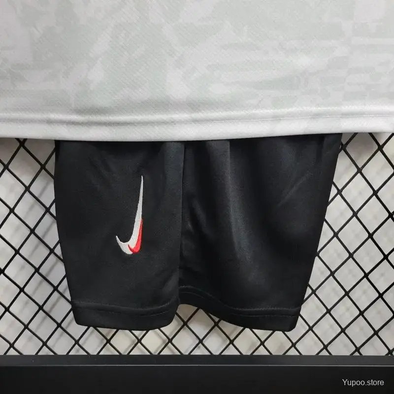 ccb4205624 24-25 Liverpool Third Kids Kits Youth Apparels Football Jersey - Image 6