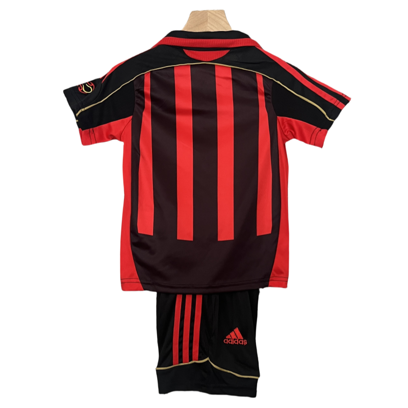 d199ca1c Kids AC Milan Retro Jersey Home Kits 2006-07 - Image 2