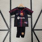 Barcelona 23-24 Kids x Patta Culers del Món Special Edition Soccer Jersey - Image 2