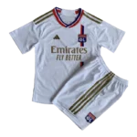 23-24 Kids Olympique Lyonnais Home Kit Jersey+Shorts - Image 10