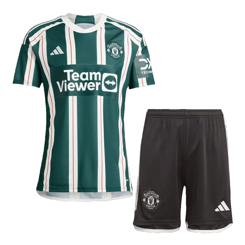 d3e257722f Manchester United 2023/24 Away Kit Jersey+Short - Image 1