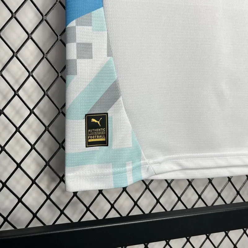 d3ee310ad5 24-25 Marseilles Home Soccer Kids Kit Jersey+Shorts - Image 5