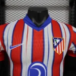 J.ALVAREZ #19 Nike 24-25 Atletico Madrid Home Soccer Jersey Player Edition - Image 7