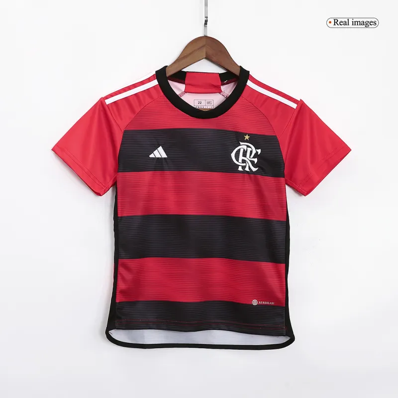 d52bbcff31 Kids CR Flamengo 2023/24 Home Jersey Kit Replica - Image 9