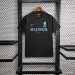 BALMAIN 24-25 Liverpool Black Training Suit Football Jersey - Image 2