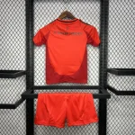 24-25 Bayern Munich Home Soccer Kids Kit Jersey+Shorts - Image 4