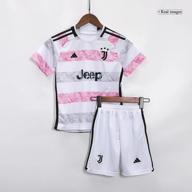 d94f13564f 2023-24  Kids Juventus Away Kit Jersey+Short - Image 2