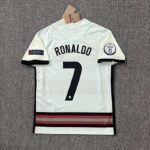 Portugal Ronaldo Cr7 Retro Jersey Soccer Shirt 2020 - Image 3