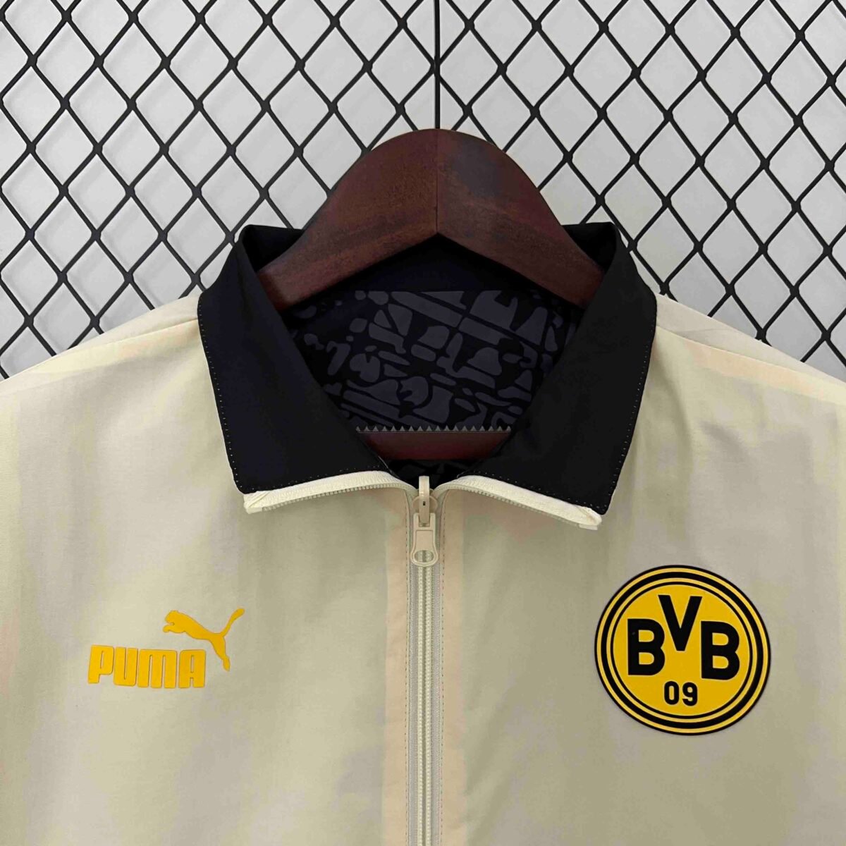 2024 Dortmund Trench Coat Reversible Windbreaker Double-Sides Jacket Sport - Image 5
