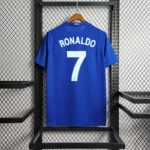 08-09 Manchester United Home #7 Ronaldo Retro Jersey - Image 2