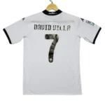 Valencia 2009/10 VICENTE #14 DAVID VILLA #7 Retro Jersey Home