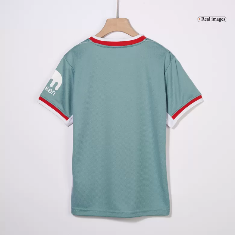 Kids Atletico Madrid Custom Away Full Soccer Kits2024/25 - bestsoccerstore